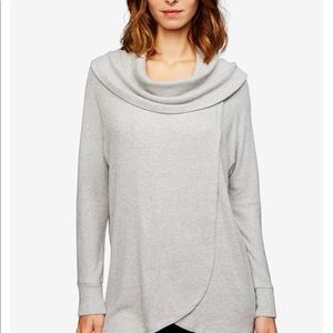 A Pea In The Pod cowl-neck nursing top